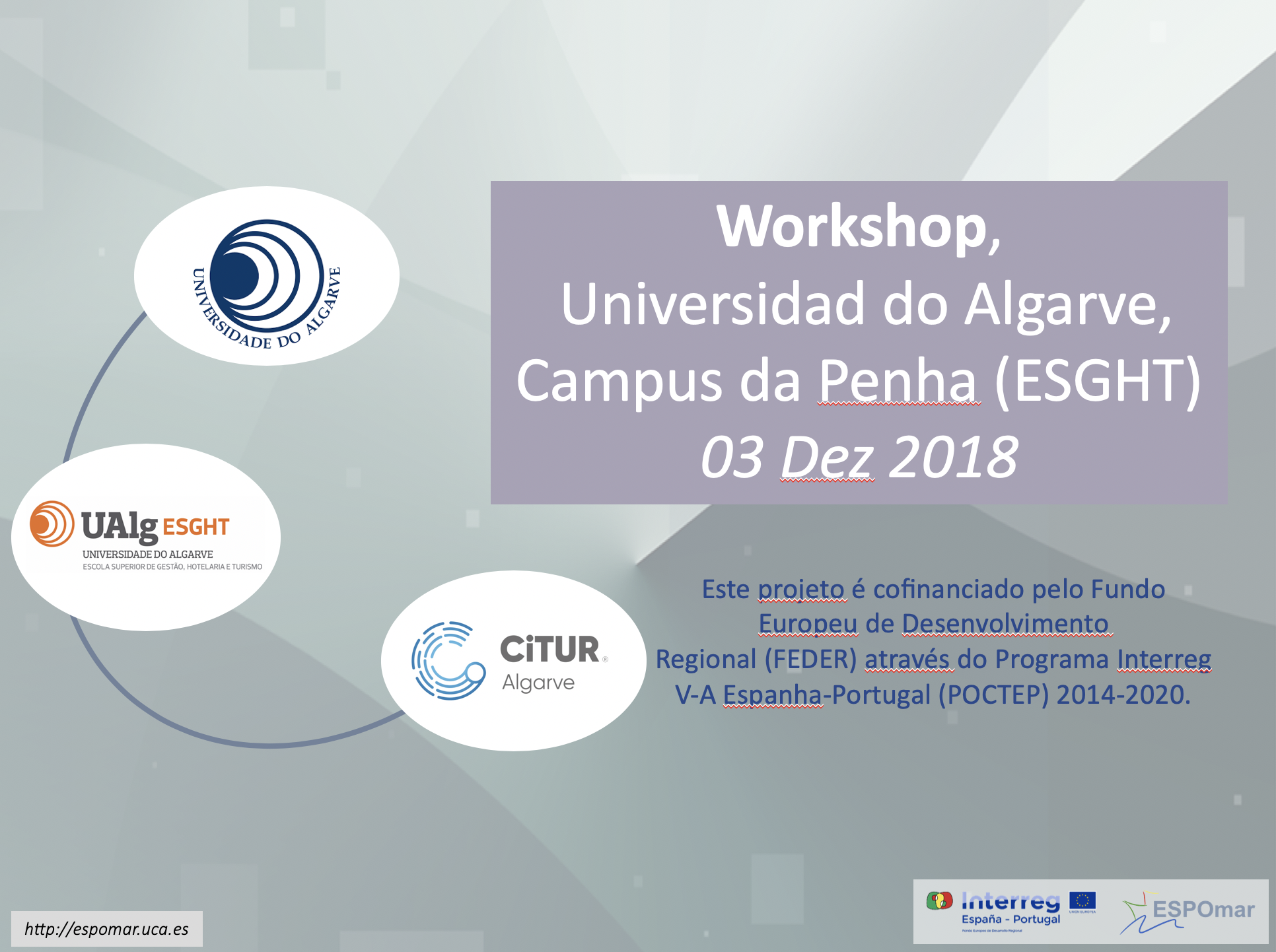Workshop,  Universidad do Algarve